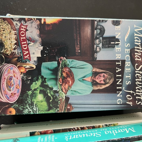 Vintage Martha Stewart VHS tapes - Picture 6 of 7